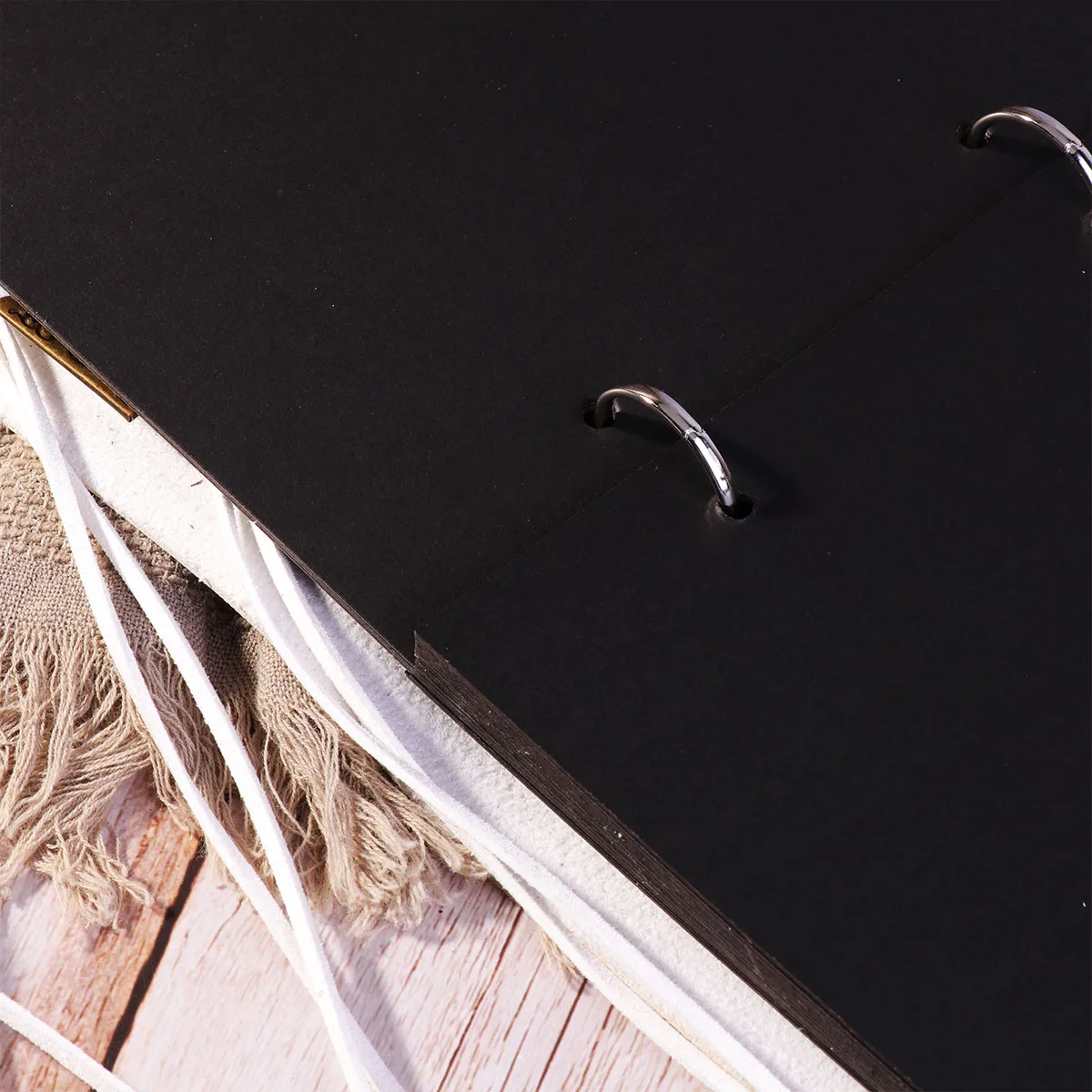 

1Pc Vintage PU Photo Album Book Picture Album Birthday Anniversary Wedding Christmas Graduation Gift Size S(White)