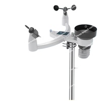 0320-025T 7-in-1 WiFi Weather Station Solar Temperature Humidity Wind Speed  Rain UV 8 Temperature Sensors