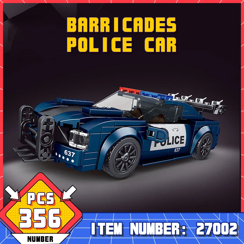 

27002 Мини-знаменитая серия автомобилей Строительные блоки для автомобилей на дороге Сборка мелких частиц Развивающая игрушка для мальчиков, детские игрушки, подарки