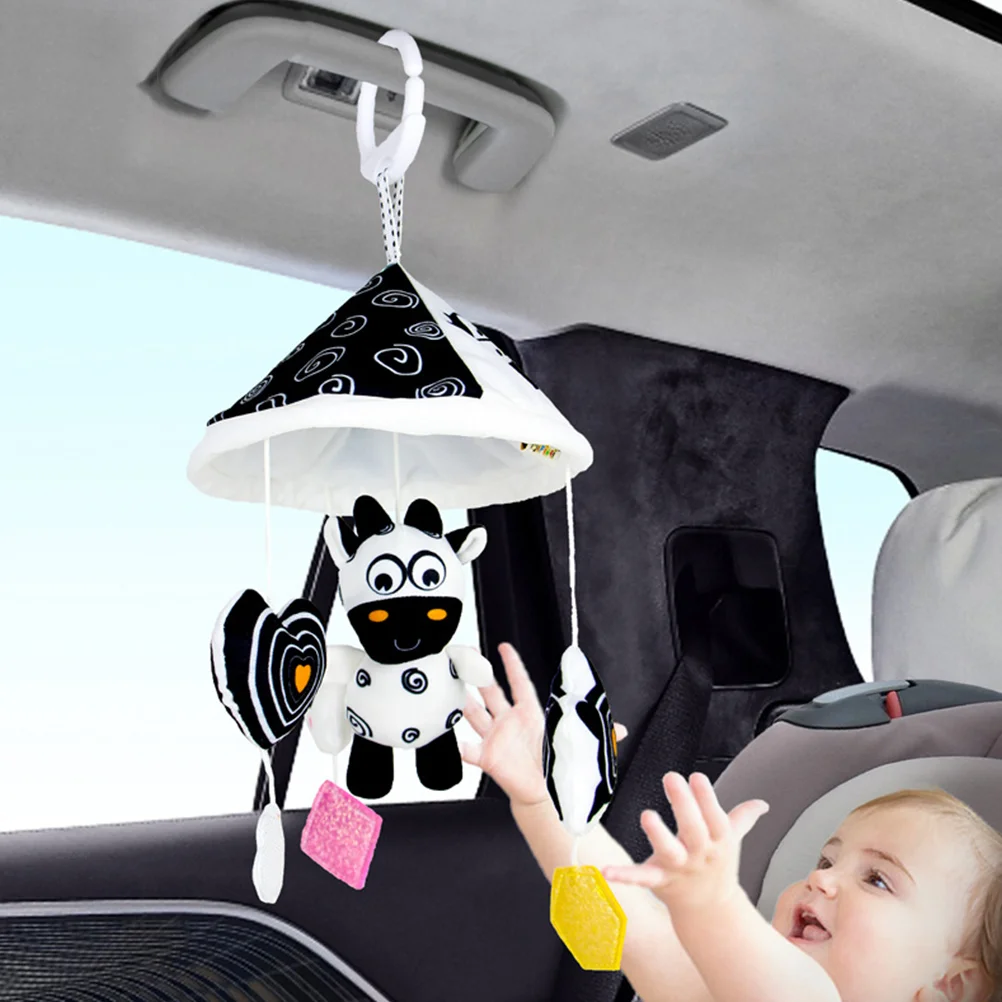 Hanging Umbrella Wind Chimes Crib Bell Baby Bed Ornament Stroller Toys