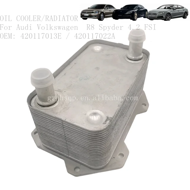 420117022A 420117013E Car Cooling Systems Transmission Engine Oil Cooler for Audi R8 420 117 022 a  420 117 013 E