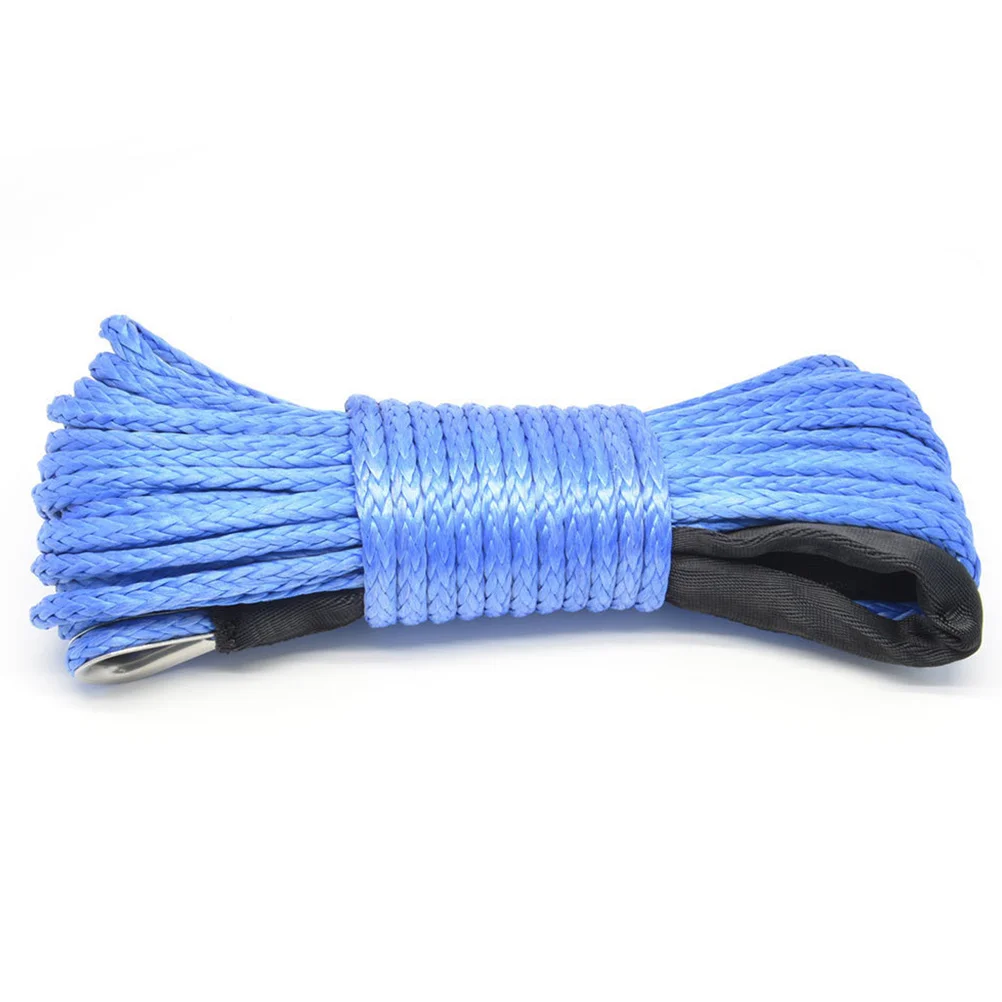 

1pc Heavy Duty Trailer Strap Nylon Vehicle Towing Rope Durable Car Winch Rope High Strength Tow Strap For Truck Suv