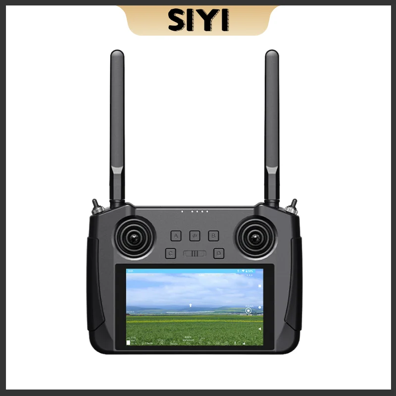 SIYI MK15 Mini HD Handheld Agriculture Smart Controller with 5.5 Inch LCD Touchscreen 1080p 60fps FPV 180ms Latency 3.5KM CE FCC