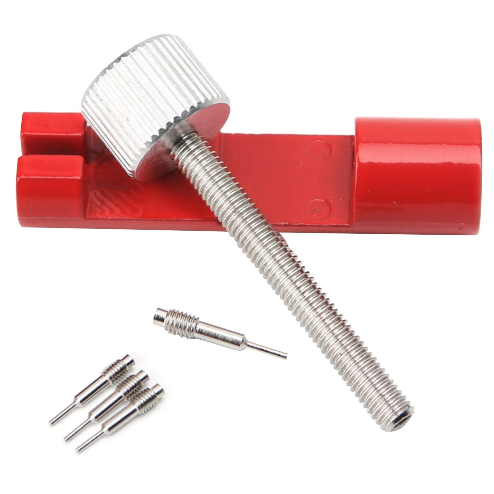 Metal Adjuster Watch Band Strap Bracelet Link Pins Remover Repair Tools Kit Adjust Watch Strap Link & Pin Watch Accessories