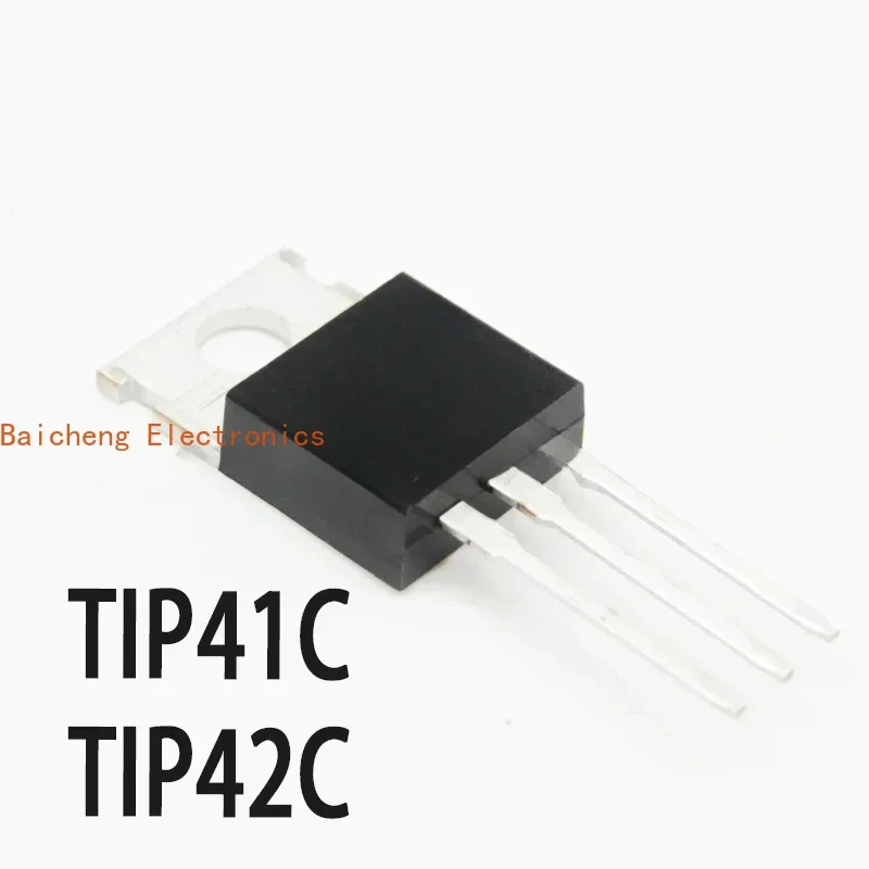 

10PCS TIP41C NPN TIP42C PNP TO-220 power transistor inline transistor