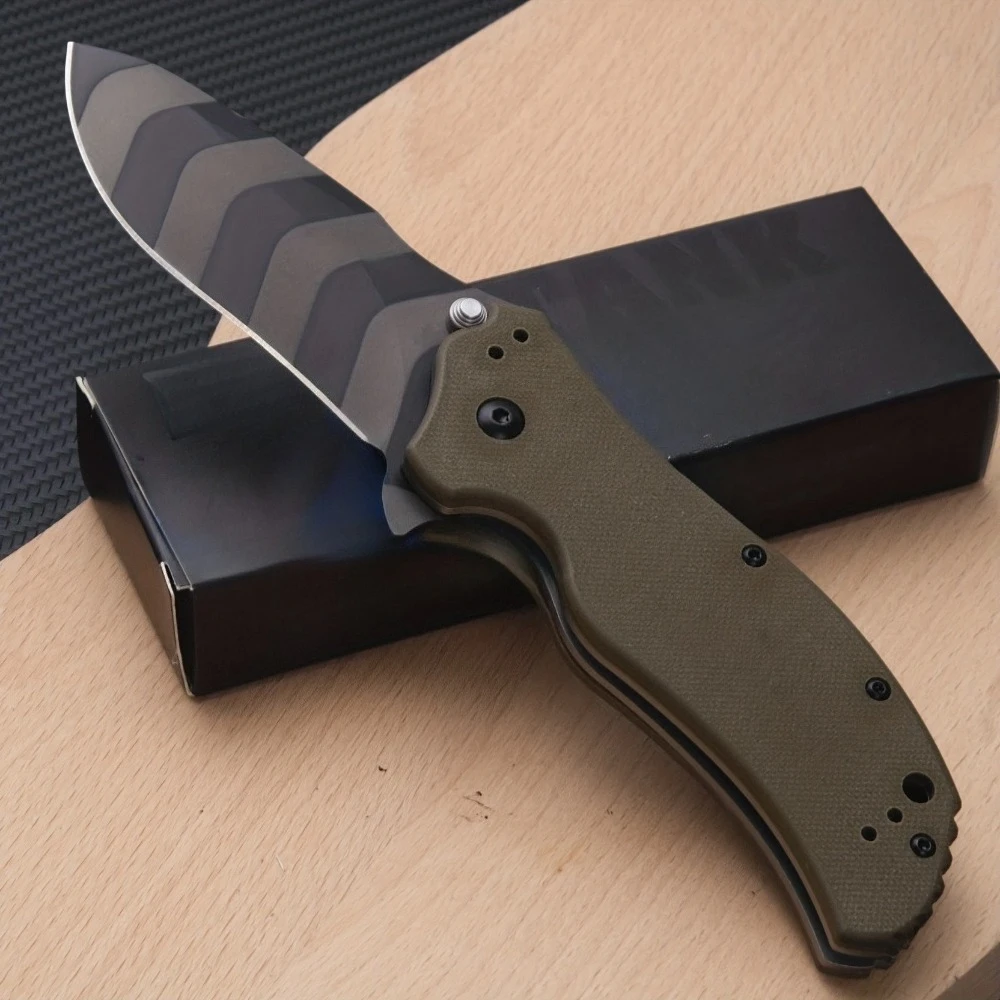 

Высококачественный складной нож EDC 0350 со стальным лезвием D2 и ручкой G10, инструмент для кемпинга, рыбалки, путешествий, пешего туризма, альпинизма