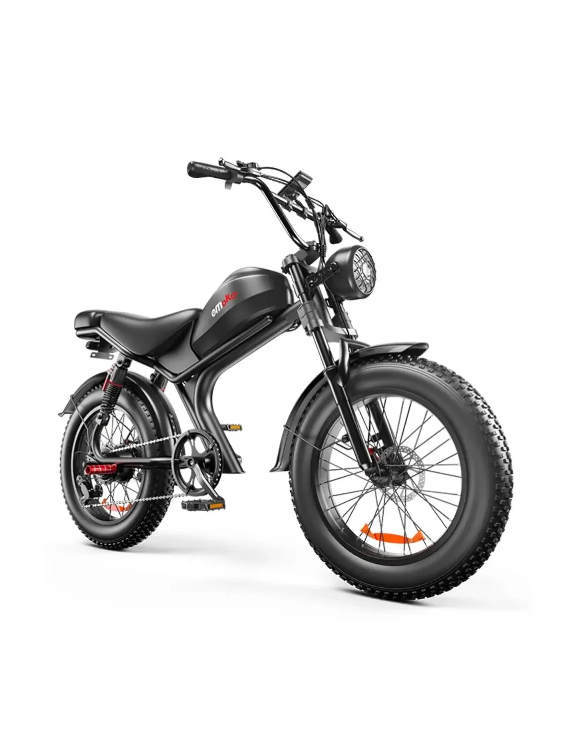 AliExpress EMOKO 48V20Ah Electric Bicycle 20 Inch Fat Tire Dual-Use E-Mountain Bike for Commuting and Off-Road Riding