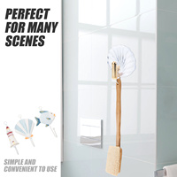 4pcs Shell Shaped Adhesive Hooks Wall Mounted Hanger For Kitchen Bathroom Door Storage Key Holder Sticky Hook Towel Hanger