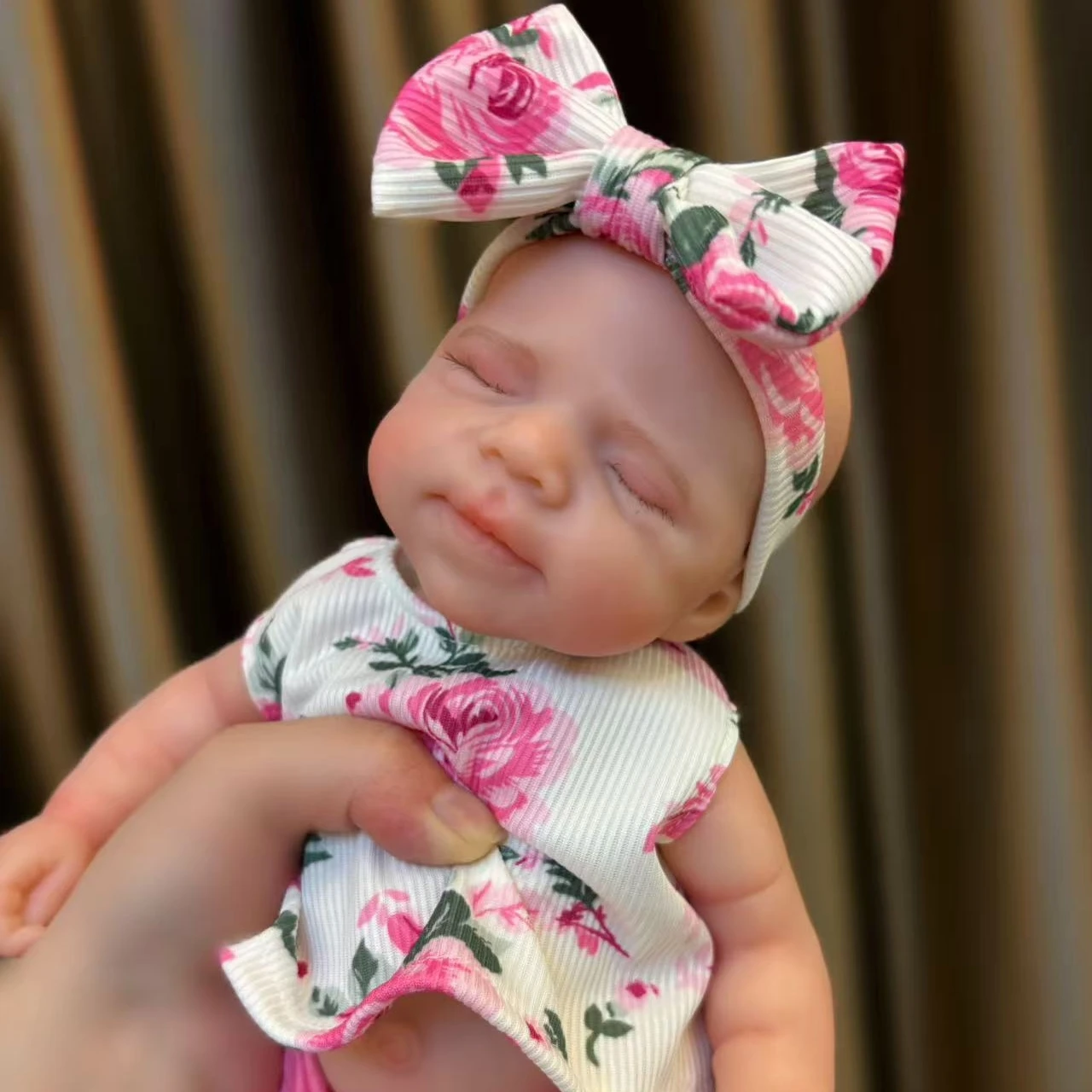 13 Inch/33cm Open Mouth Washable Full Silicone Reborn Doll Pascale 3D Painted Skin Realistic Newborn Bebe Reborn De Silicona