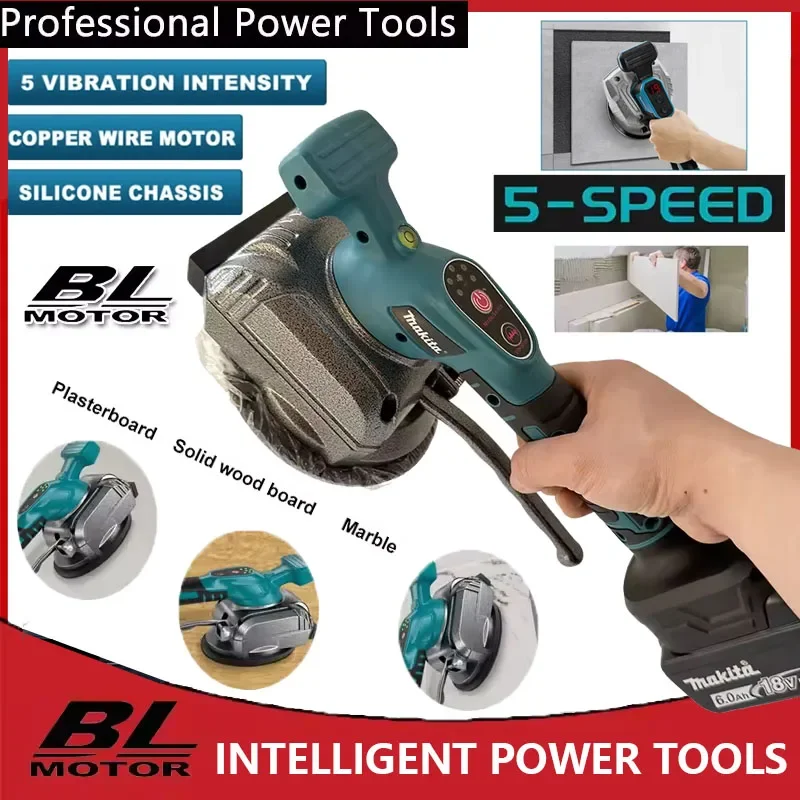 

For Makita 18V Battery Tile Vibration Leveling Machine Cordless Tile Intelligent Wall Tile Tiling Machine Power Tools Makita