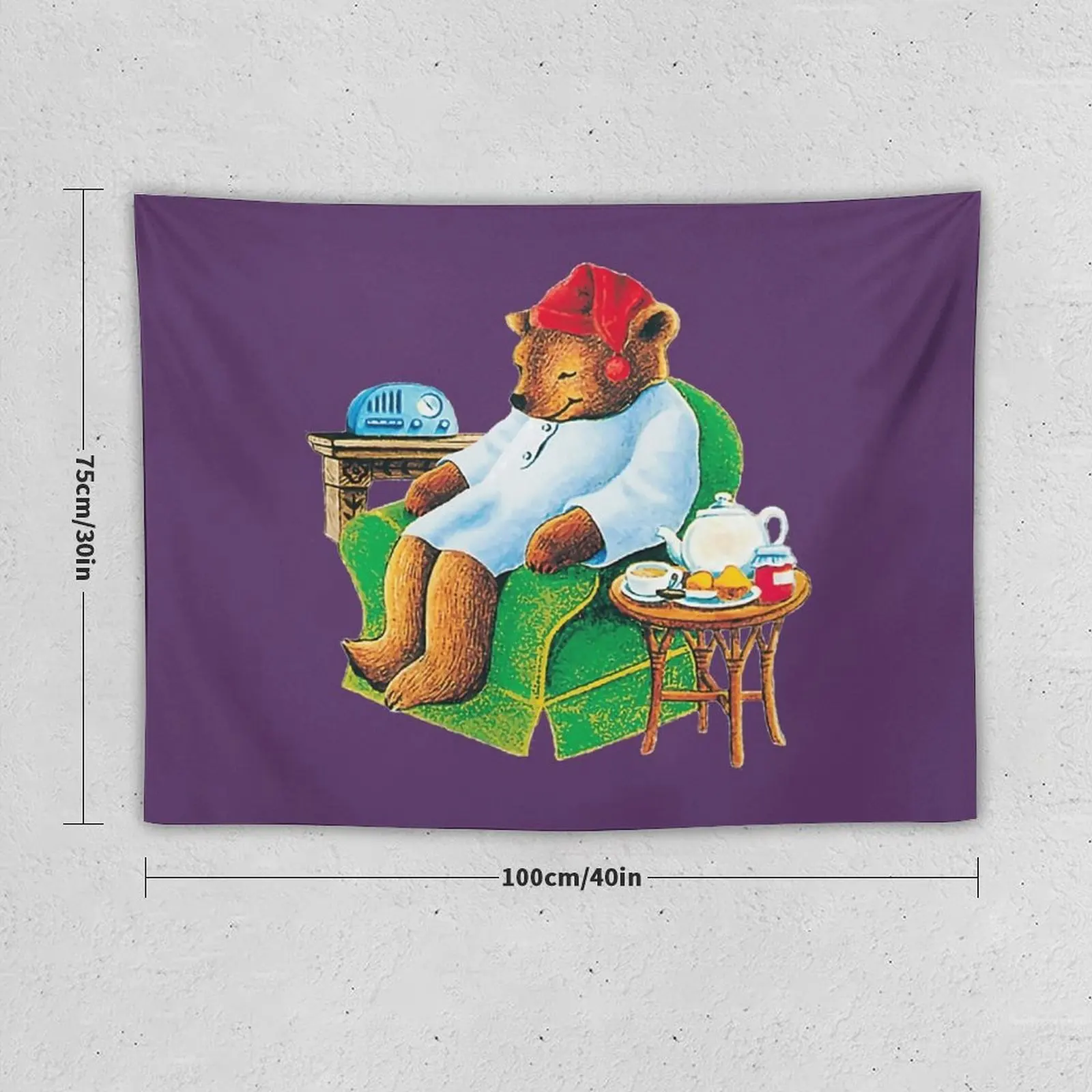 celestial seasoning sleepytime tea bear Pullover \t Tapestry Decoration Home Things To The Room Tapestry