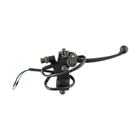 Brake Lever Dual Pull Front Brake Lever Assembly for 7/8 inch Handlebars Compatible with For 50cc 110cc ATVs/Quads