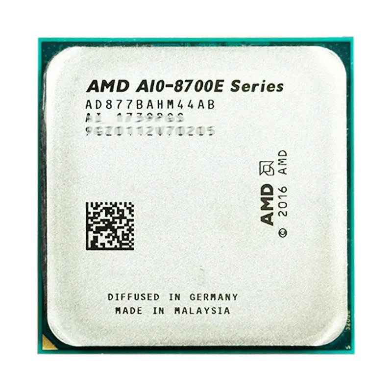 Usado A10-8770E AMD A10 8770E A10-Series PRO CPU Quad-Core de 3.5 GHz AD877BAHM44AB Socket AM4, mas sem ventoinha