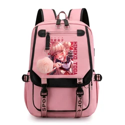 Mochila de Anime Himiko Toga para niños y niñas, Bolsa Escolar bonita, bolsa de viaje para hombres y mujeres, bolsa para computadora portátil, bolsa de diario, nuevo