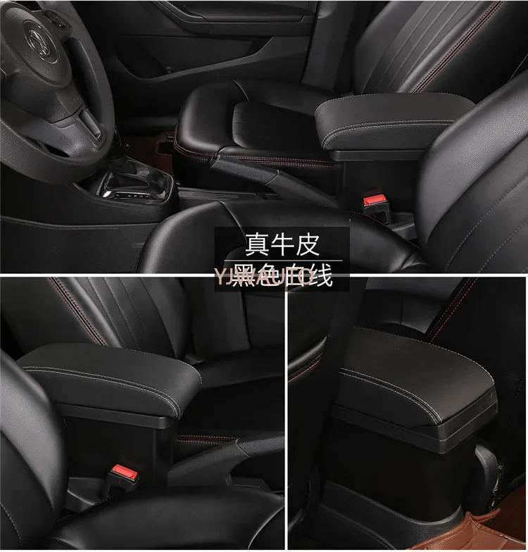 Armrest For Citroen C4 2011 Center Console Box Car Arm Rest Ashtray Storage Box with CUP Holder