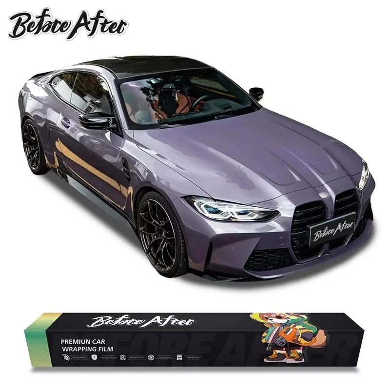 1.52M*17M  Lavender Purple Car Wrap Vinyl Stickers