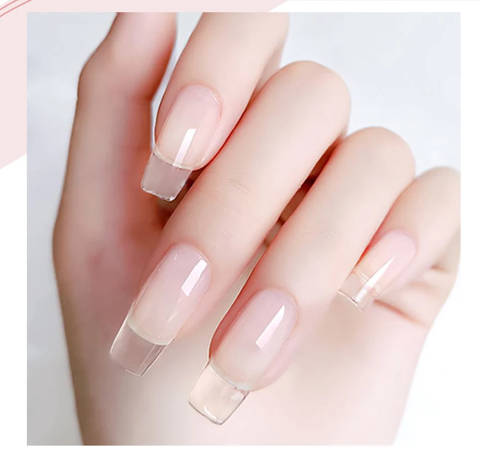 AWStorG Hema Free Poly Nail Gel 30ML Acryl Gel Fingerverlängerung Transparente Nail Art Extension Quick Building Soak Off UV – Detail 7