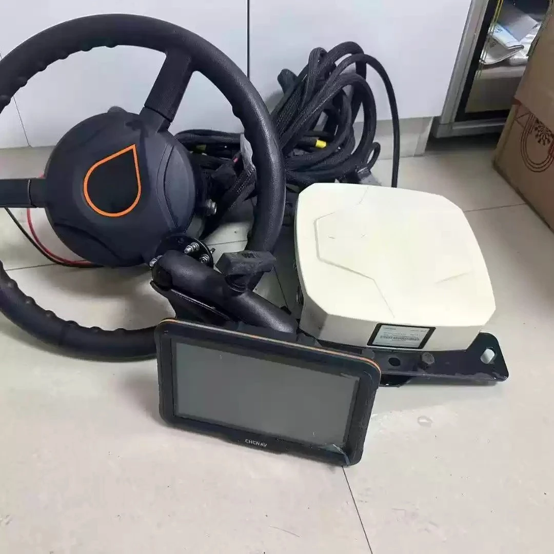 RTK Tractor Auto Steering Kit, Precision Farming Autonomous Driving System with GNSS Base Station