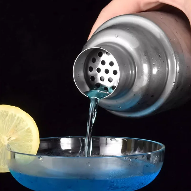 750ML/350MLBar Cocktail Shaker Boston Shaker Stainless Steel Engraving Shaker Bar Accessory Bartender Tools For Home And Bar