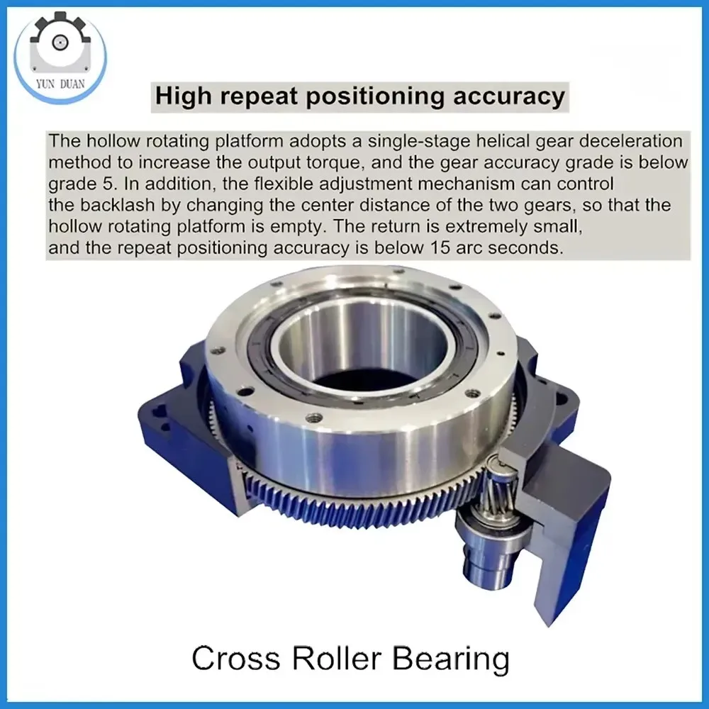 Hollow Rotating Platform 2Arcmin 4axis/5axis,Nema17 Stepper Motor Ratio 5:1 10:1,Cam indexer, Cutting Table, Replace DD Motor