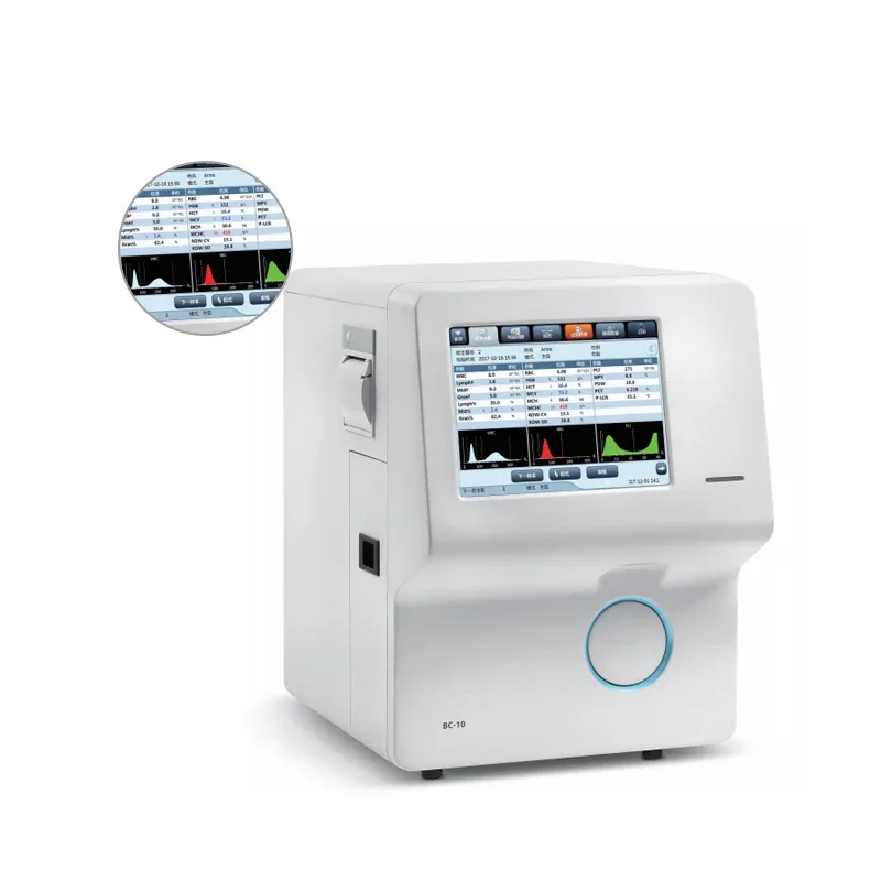 BC-20 Automatic Three-Part Blood Routine Blood Cell Analyzer with White Blood Cell Detection Function