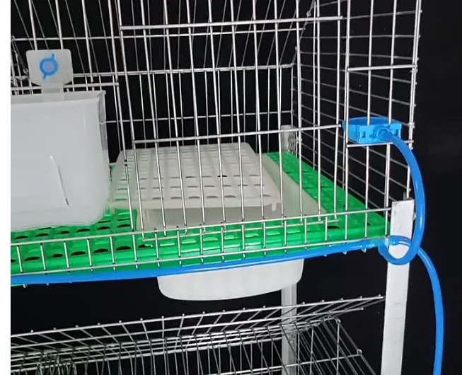 Breeding Rabbit House Rabbit Cage Tube 1 Set Rabbit Cage More than 7 Years Feeder Drinker GF-RC001 Provide 40 Metals