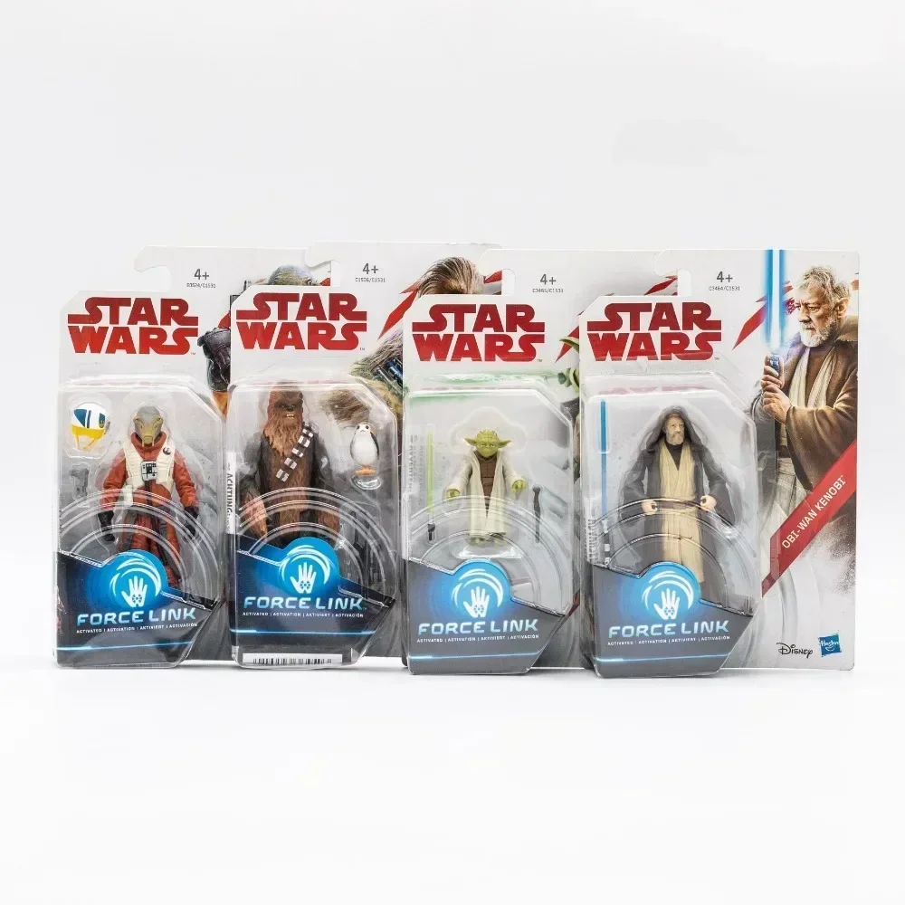 Hasbro Star Wars Chewbacca Yoda OBI Wan Action Figure Toy CAI Threnalli Doll Gifts Toy Model Anime Figures Collect Ornaments