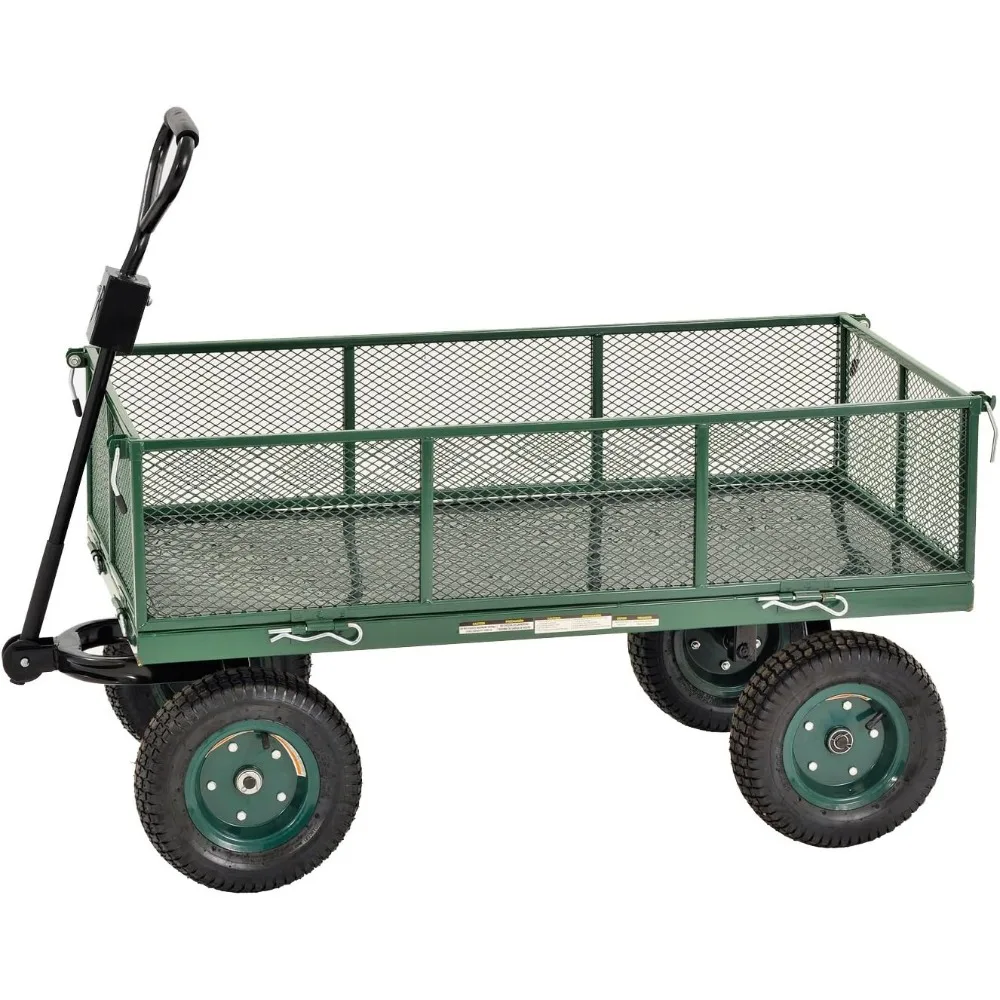 

Sandusky Lee CW4824 Muscle Carts Steel Utility Garden Wagon, 1000 lb. Load Capacity, 21-3/4" Height x 48" Length x 24" Width