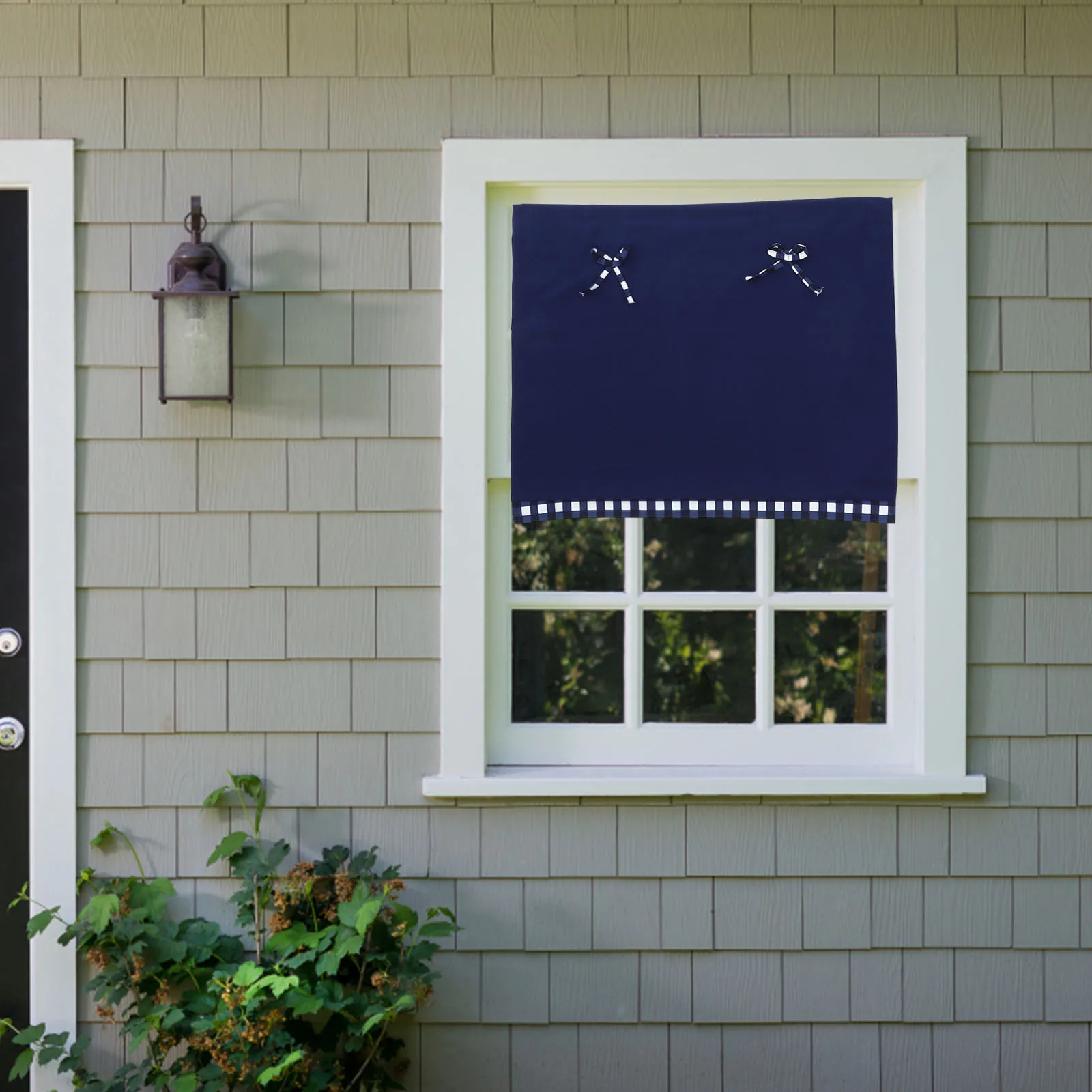 

2pcs Polyester Short Striped Window Semi-Window Home Decors Hanging Living Room Short Decorative Elegant Kitchen