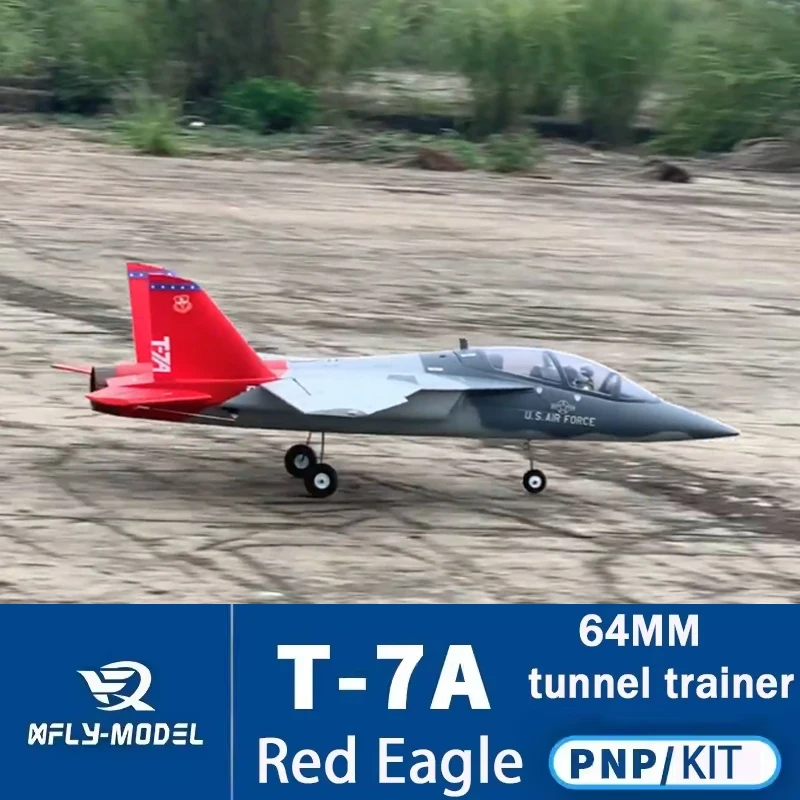 XFly modèle de vol rapide 64mm T-7A Red Eagle Trainer PNP 4S modèle d'avion électrique canalisé