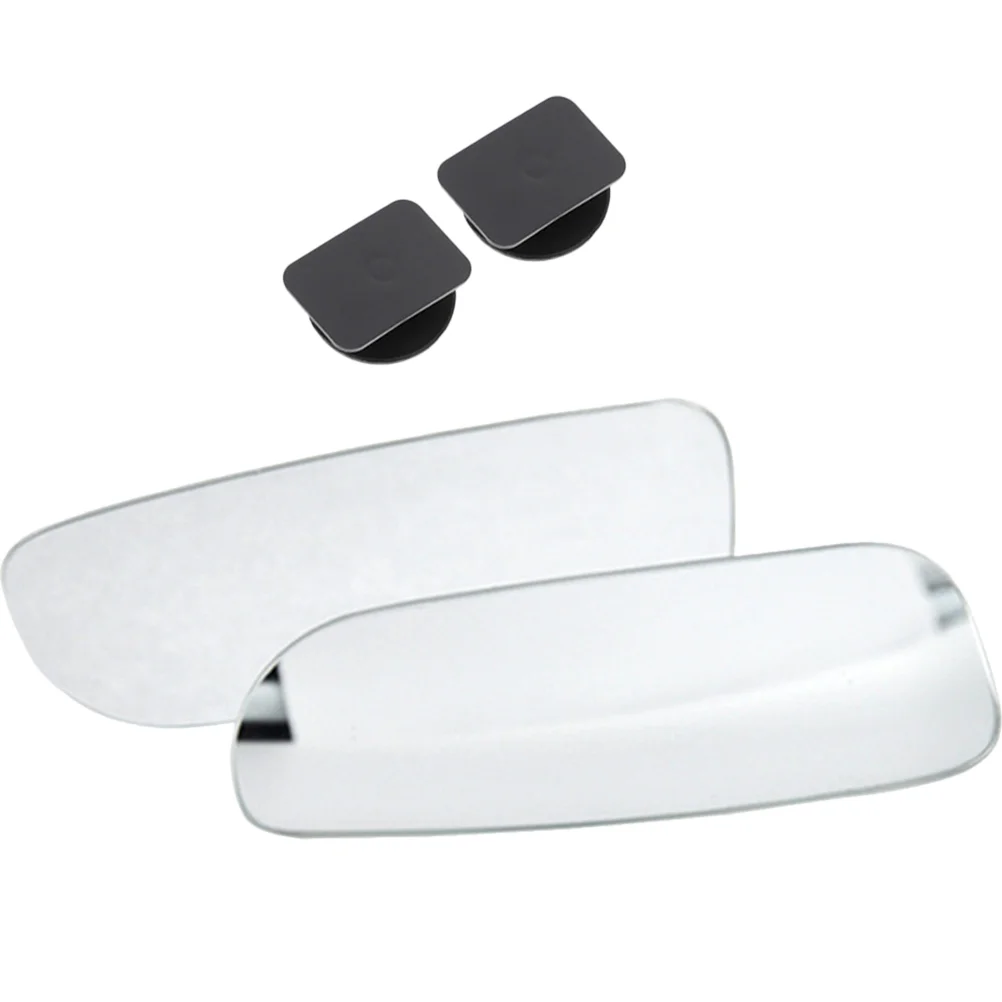 

Blind Spot Mirror Adjustable Rear View Rectangular Automotive Car Blindspot Frameless Stick-On Pp Abs Convex