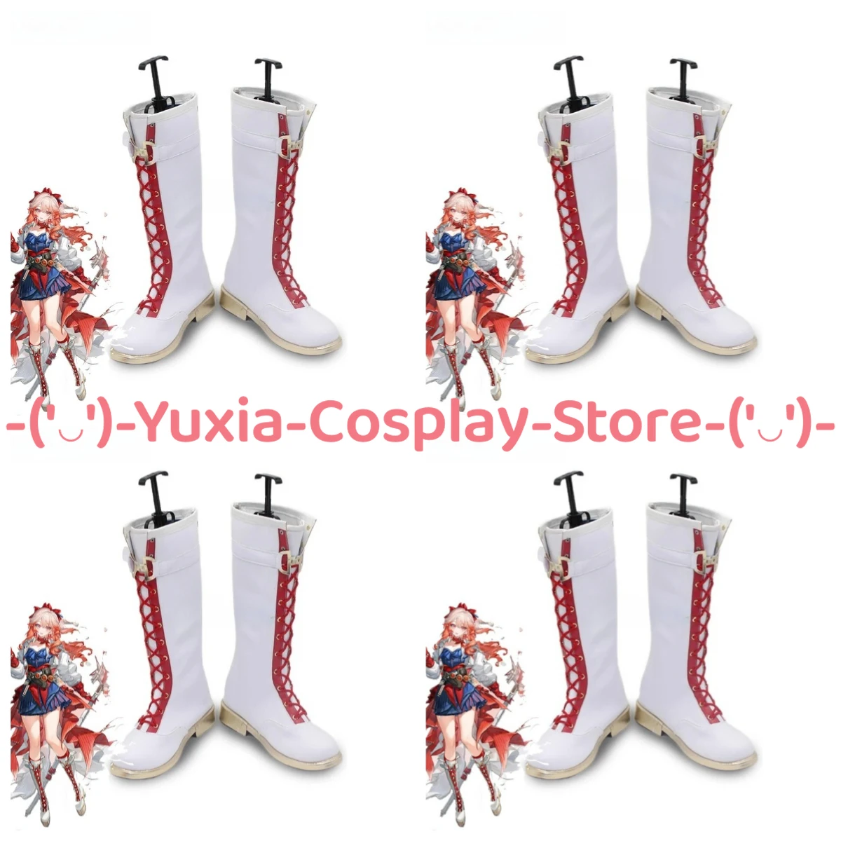 

Юксиакосплей! Arknights Haruka Обувь для косплея Аниме Игровой персонаж Опора Сапоги из искусственной кожи Хэллоуин Карнавальный костюм для вечеринки