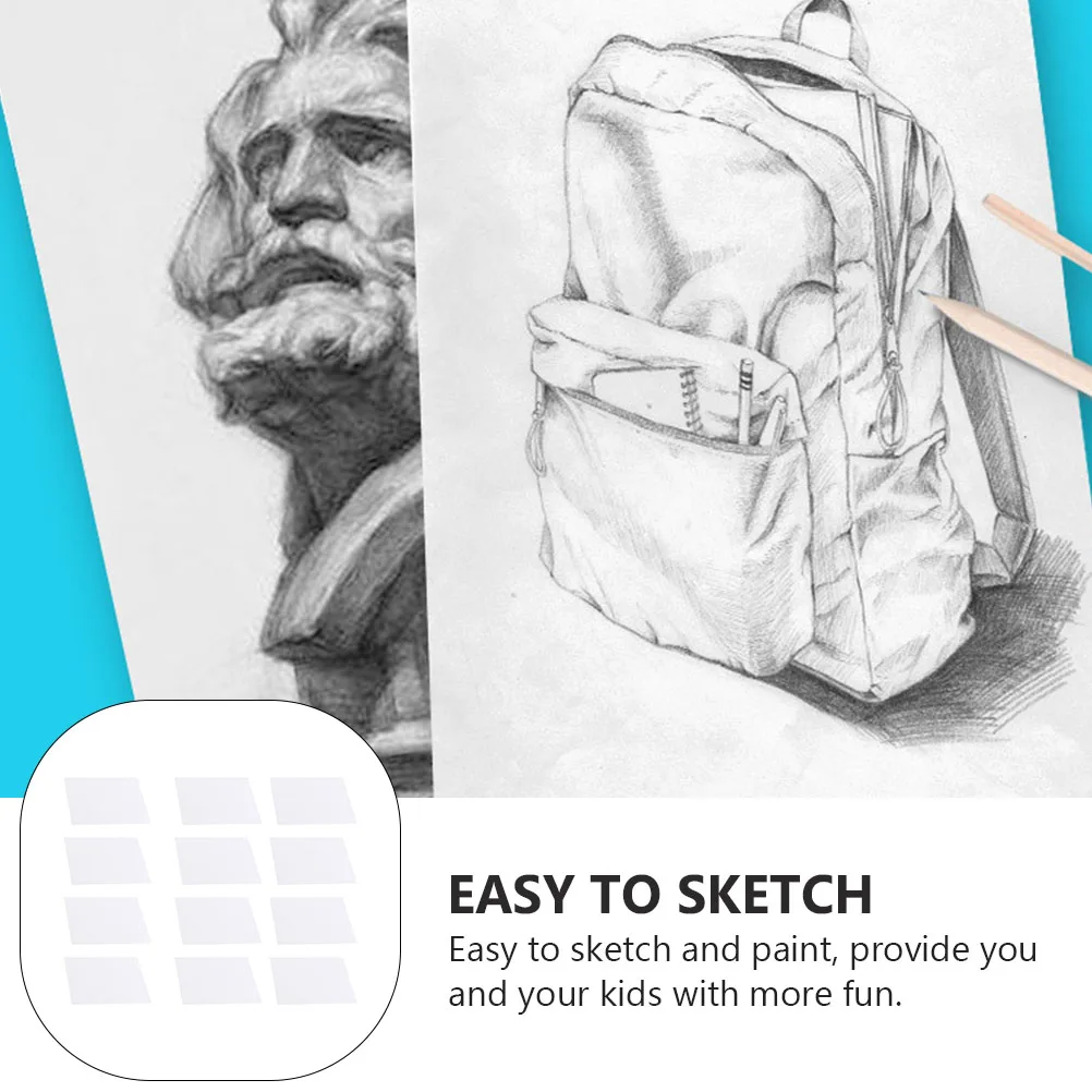 

Drawing Paper Kids Paint Sketch Pad White Craft Watercolor Art Supplies Student Stationery School Artist Sketching Blank