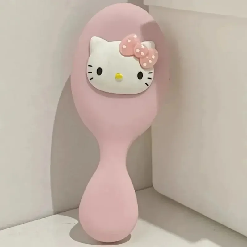 Sanrio Hello Kitty Air Cushion Comb Mini Small Kawaii Girls Air Cushion Comb Portable Kuromi Cinnamoroll Massage Comb Y2k Things