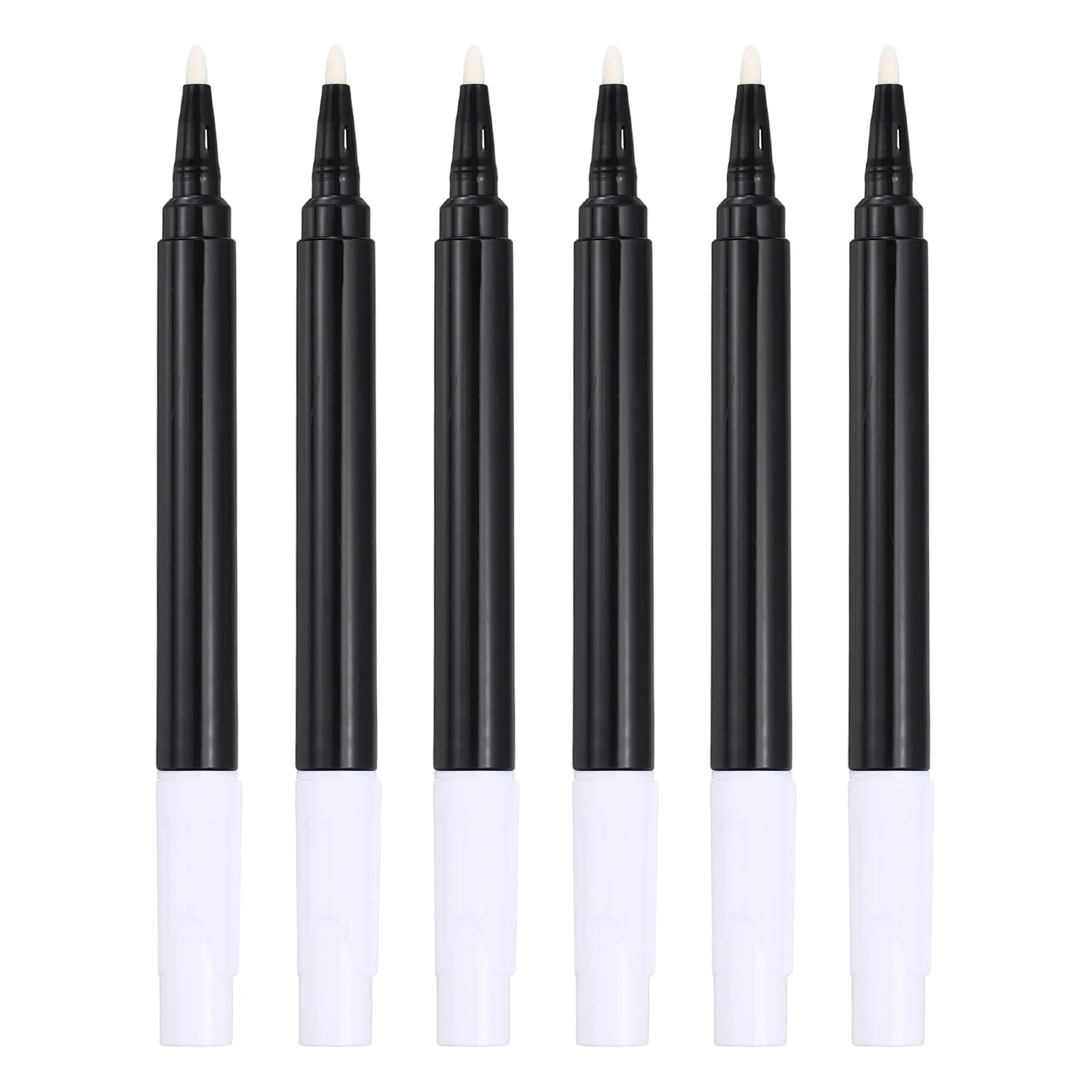 6/12Pcs Liquid Chalk Marker Pens Chalk Board Dry Wet Erase Pen Fine Tip Washable Window Marker Pens for Blackboard Fridge Glass