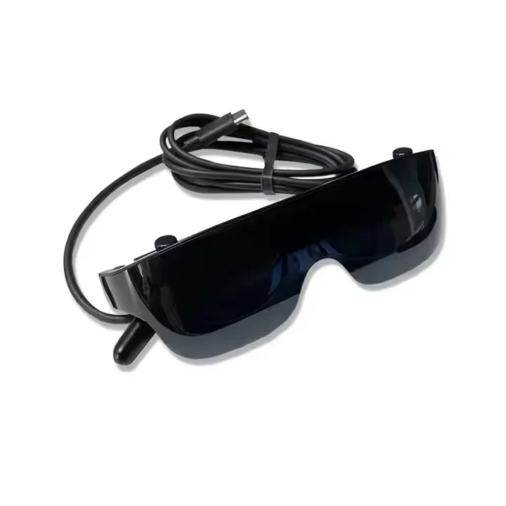 YYHC-High quality  dual lens Black ar glasses augmented reality  support 120 inch virtual giant screen glasses