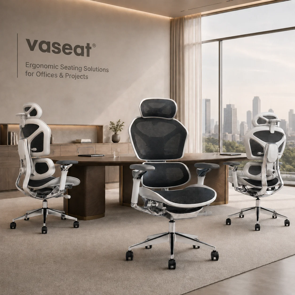 Vaseat OEM ODM Premium Ergonomic Office Chairs Designed For Modern Workspaces, Online Retail, Importers And OEM/ODM Projects.
