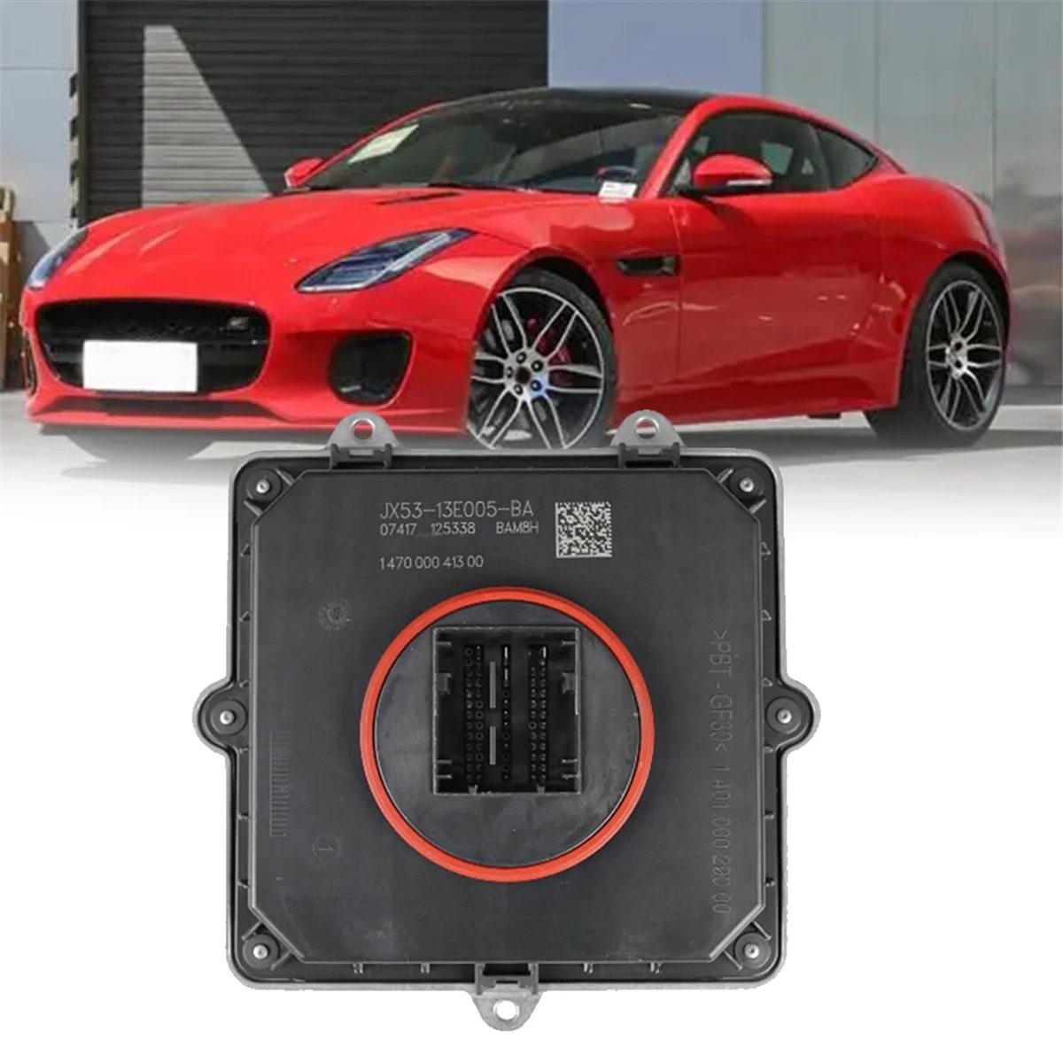 LEDライトコントロールユニット,バラストモジュール,fタイプ,ジャガー,コンピューターボードドライバー,JX53-13E005-BA, 18-21