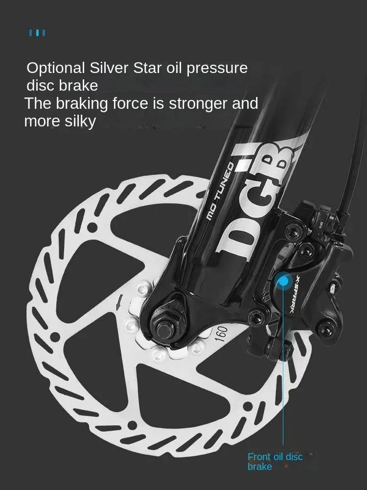 27.5 Inch Soft Tail Mountain Bike MTB Aluminum Alloy Oil Disc Bicycle Variable Speed Soft Tail Racing Car Dual Shock Absorption