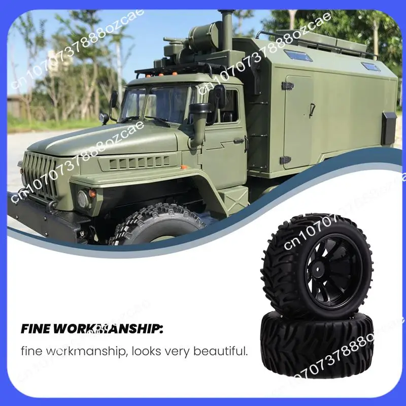 A26P 128 مللي متر 1/10 RC شاحنة كبيرة التي تجرها الدواب الإطارات عجلة رغوة إدراج 12 مللي متر عرافة ل Traxxas/Arrm/Redcat/HSP/HPI/Tamiya/Kyosho