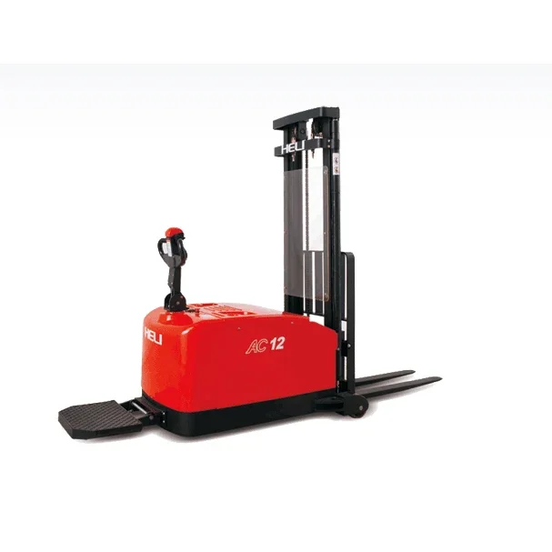 HELI CDD12 1.2 ton mini walking type pallet stacker hydraulic hand pallet truck