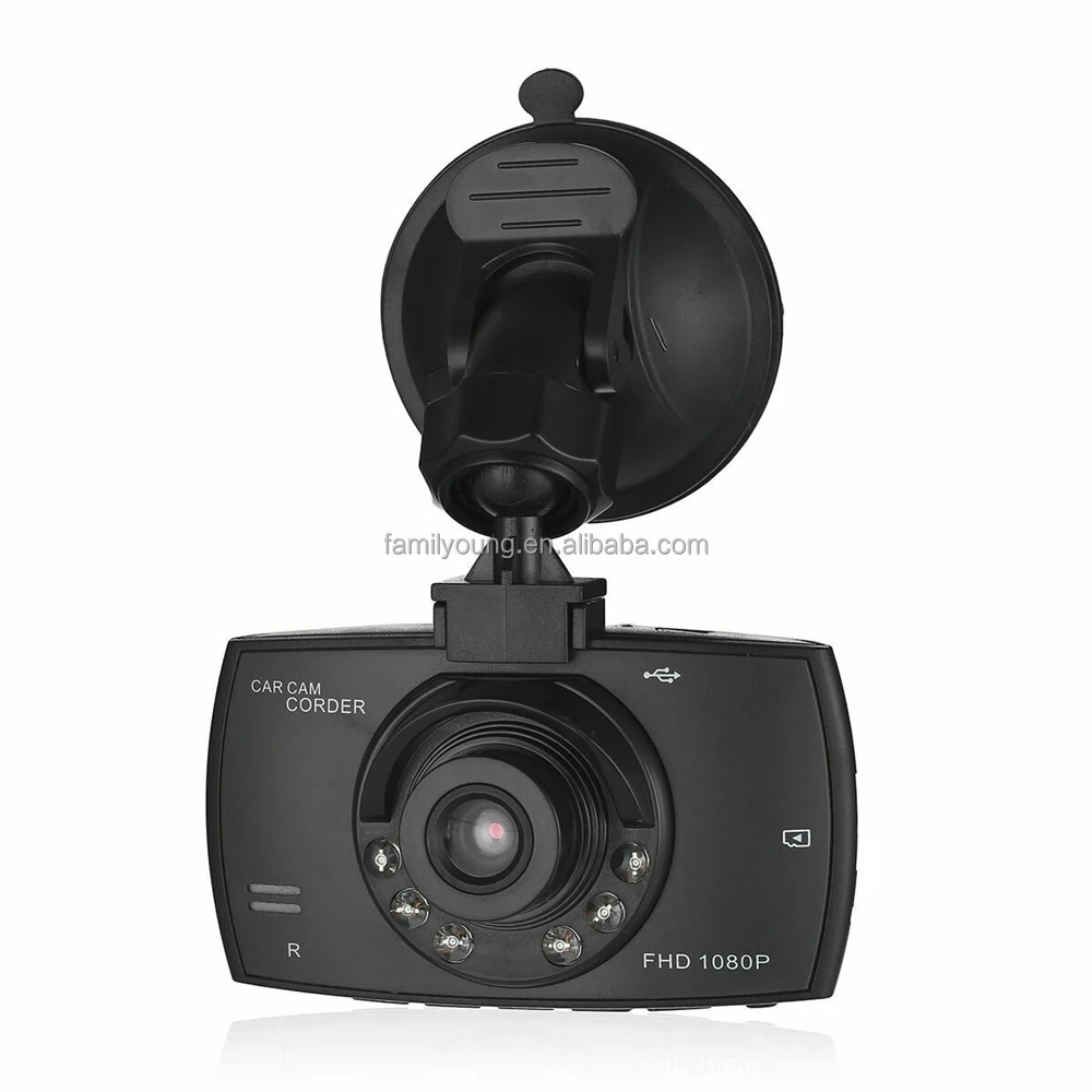 G30 6LED 480P 2.4'' Car DVR Dash Cam Car DVR Camera 140 Degree Tachograph IR Night Vision Digital Car Dash cam recorder