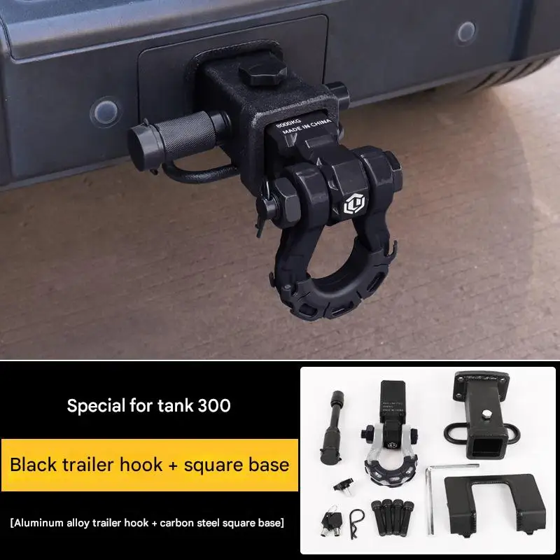 

For 21-22 Tank 300 Towing hook Trailer Hitch Off-road Anti-collision Rear Bumper Trailer Ball Hook Refitted Accessories