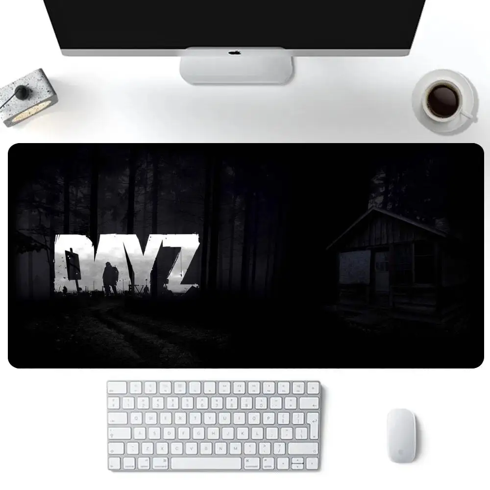 Survival_fighting_game_DayZ Mouse Pad Rubber escritorio Seamed Mouse Pad Desk Keyboard gaming accessories Pad Computer Laptop