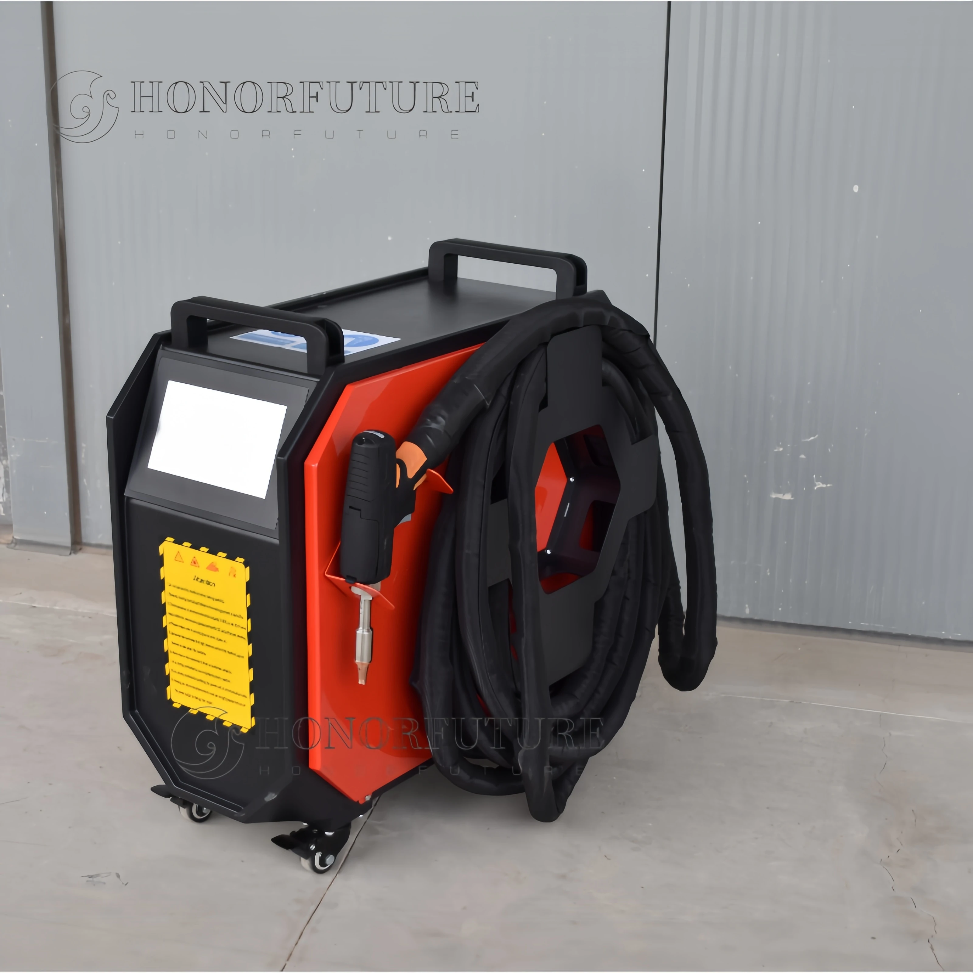 آلة تنظيف قطع اللحام بالليزر من الألياف للبيع من الفولاذ المقاوم للصدأ والألومنيوم استقرار عالي 1000 وات 1500 وات 2000 وات 3000 وات تبريد الهواء