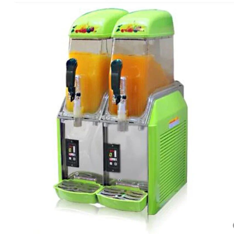 

15L Singel Tank Slush Ice Machine Ice Cream Snow Smoothie Beverage Granita Maker Stainless Steel For Business Commercial