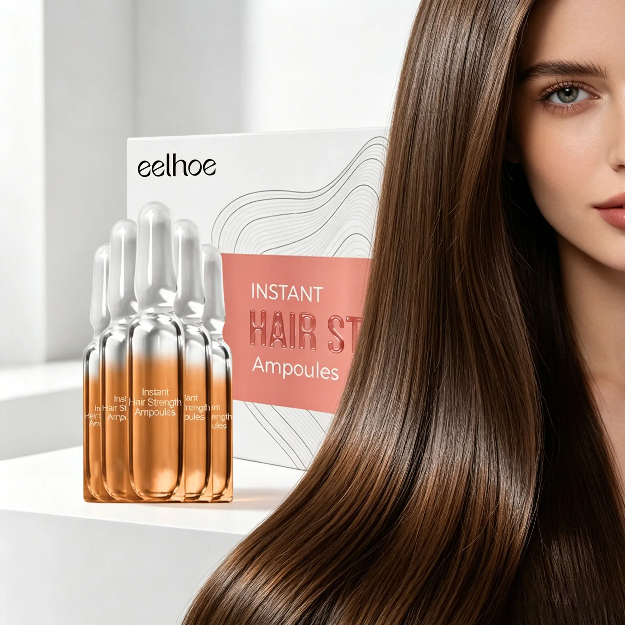 Hair Growth Serum Ampoules Nourish Scalp Care Strengthen Hair Roots Repair Follicles Anti-Hair Loss Promote Growth Essential Oil