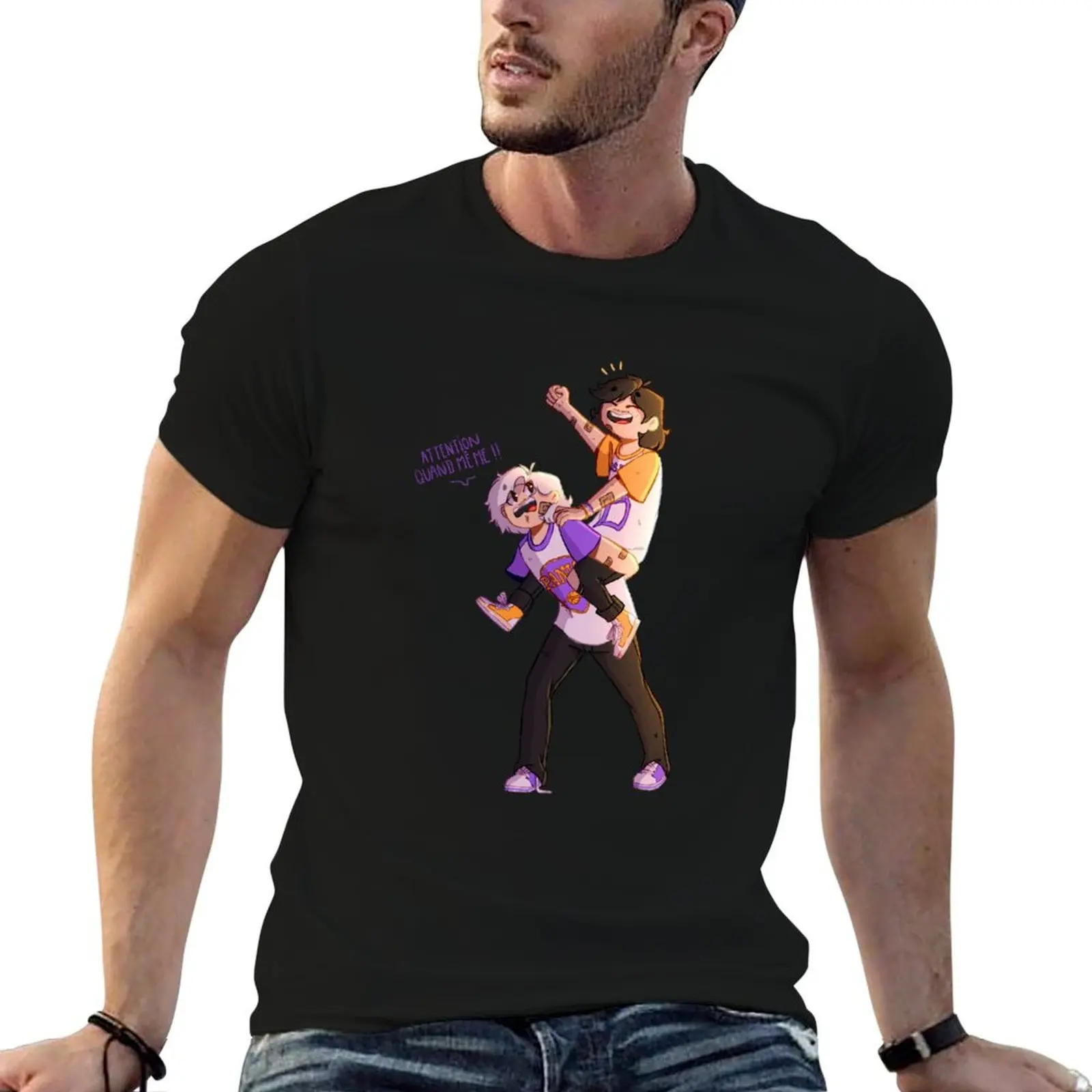 Attention quand même! (clothes) T-Shirt customs sublime fitted t shirts for men