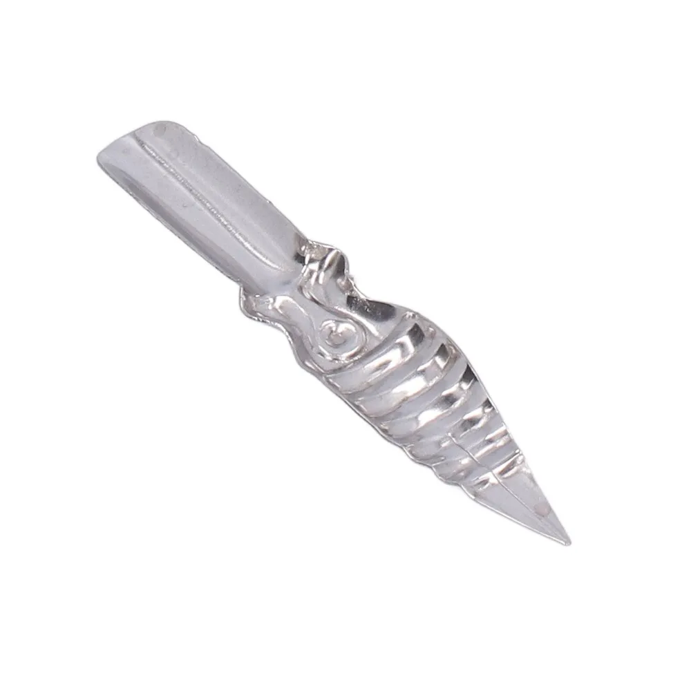 10PCS Metal Dip Pen Nibs Replaceable Smooth Writing Ink Pen Tip Flexible Easy Assembly Matching Pen Nib