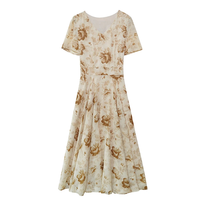 2025 الصيف الشيفون الأزهار بوهو فستان الشاطئ المرأة خمر فاخر أنيق حفلة فستان طويل عادية شيك حفلة موسيقية Bodycon ميدي Vestidos
